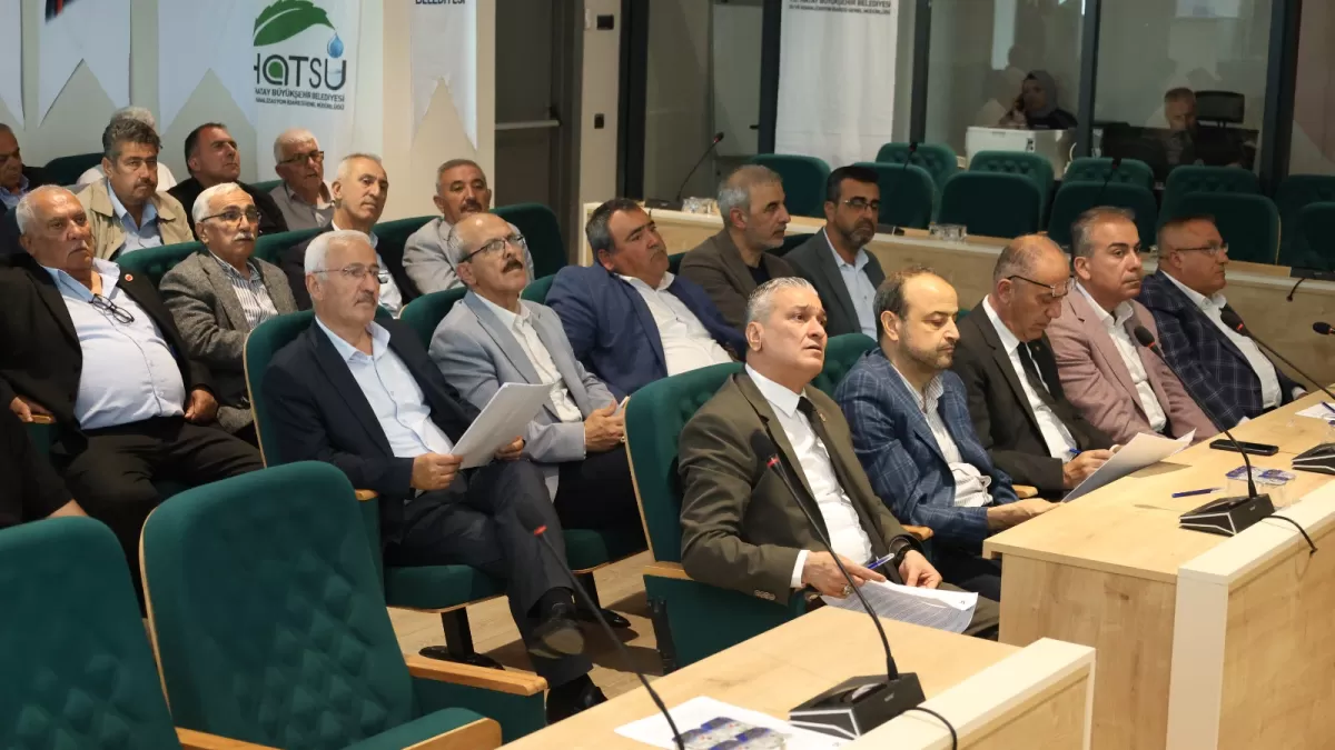 Hatay Büyükşehir Meclisi Mayıs toplantısında 53 madde görüşüldü