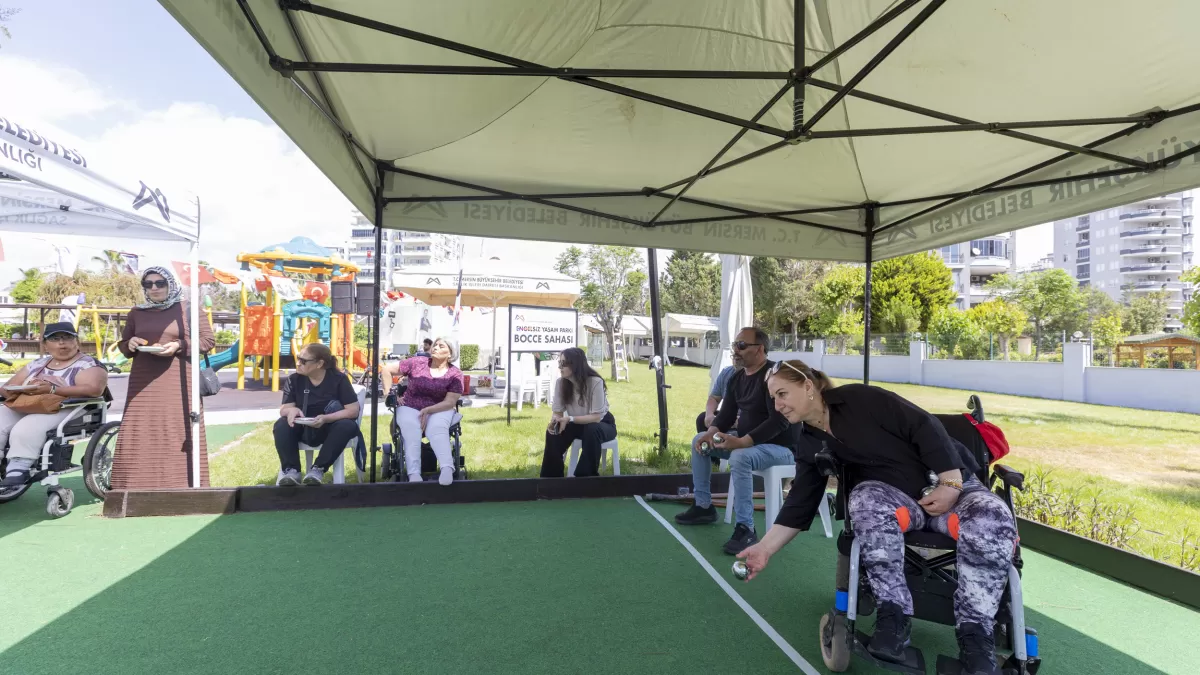 Mersin'de engelli sporcular bocce turnuvasında buluştu