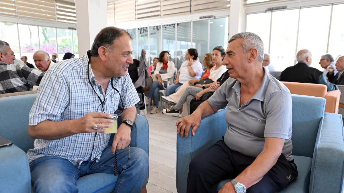 Mersin Emekli Evi'nde bayram buluşması gerçekleşti