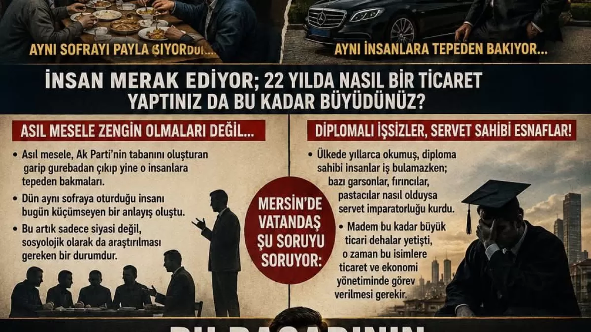 Mersin'de tartışma yaratan zenginleşme hikayeleri