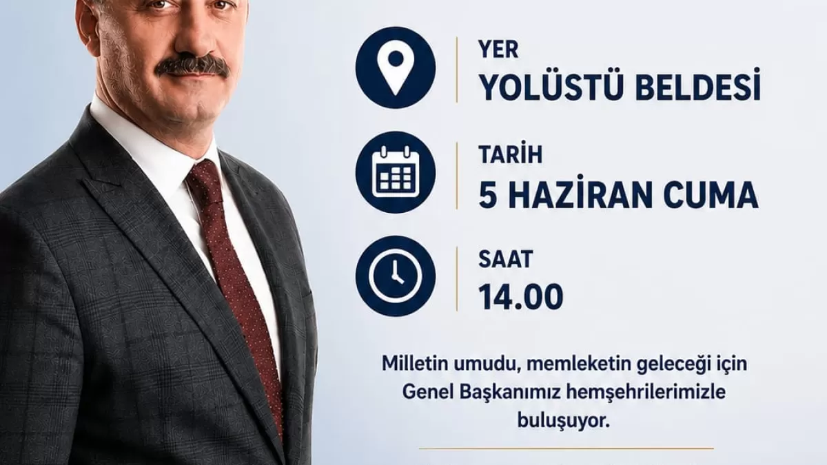 Yavuz Ağıralioğlu Tokat'ta vatandaşlarla buluşuyor