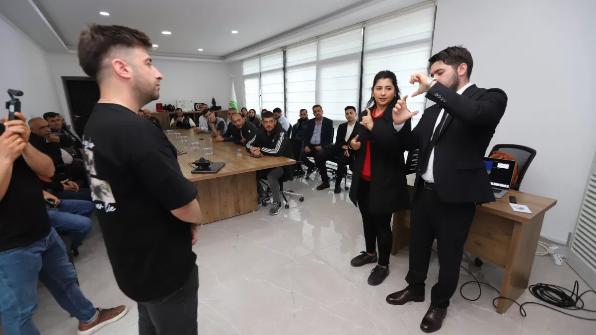 HATSU personeline işaret dili eğitimi verildi