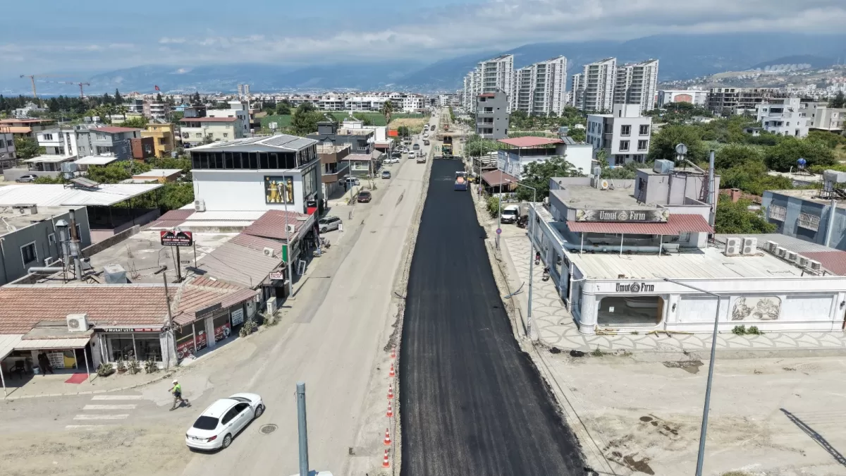 Hatay'da kritik yol çalışması Başkan Öntürk tarafından denetlendi