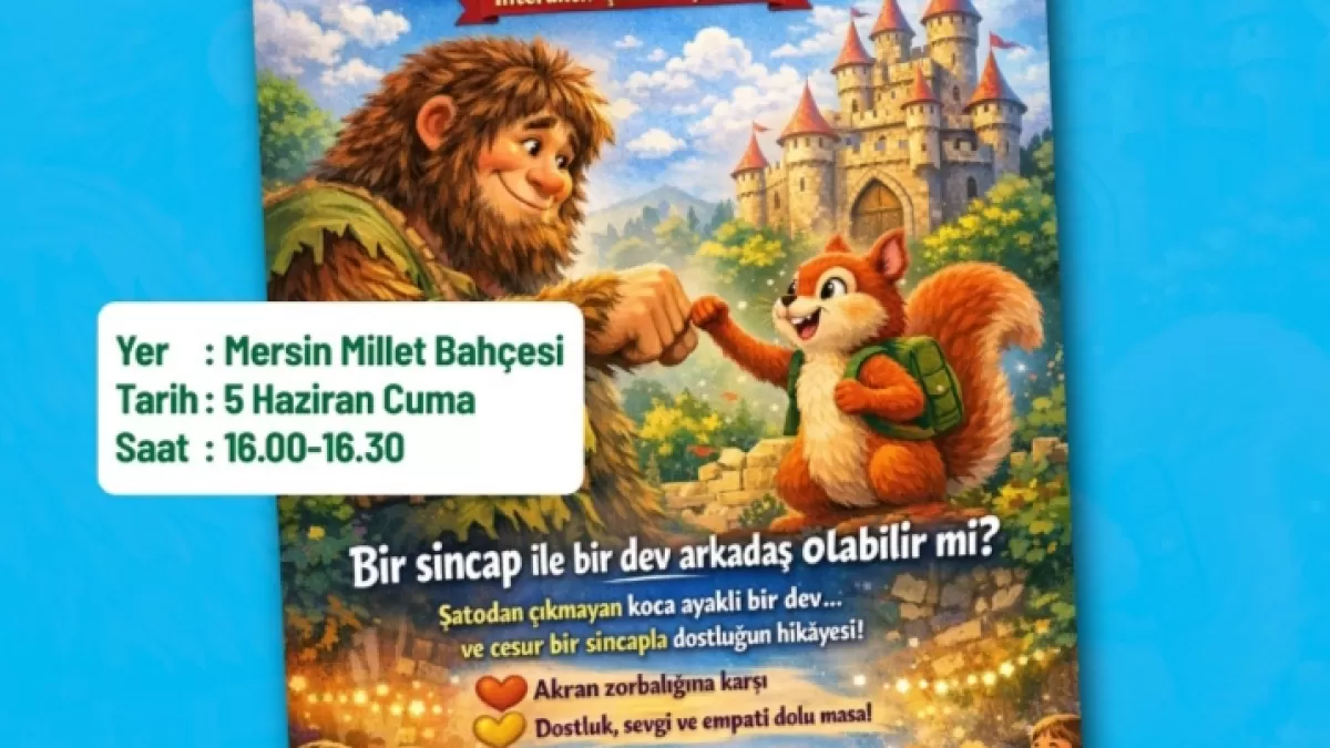 Çevdosan'dan çocuklara interaktif tiyatro etkinliği