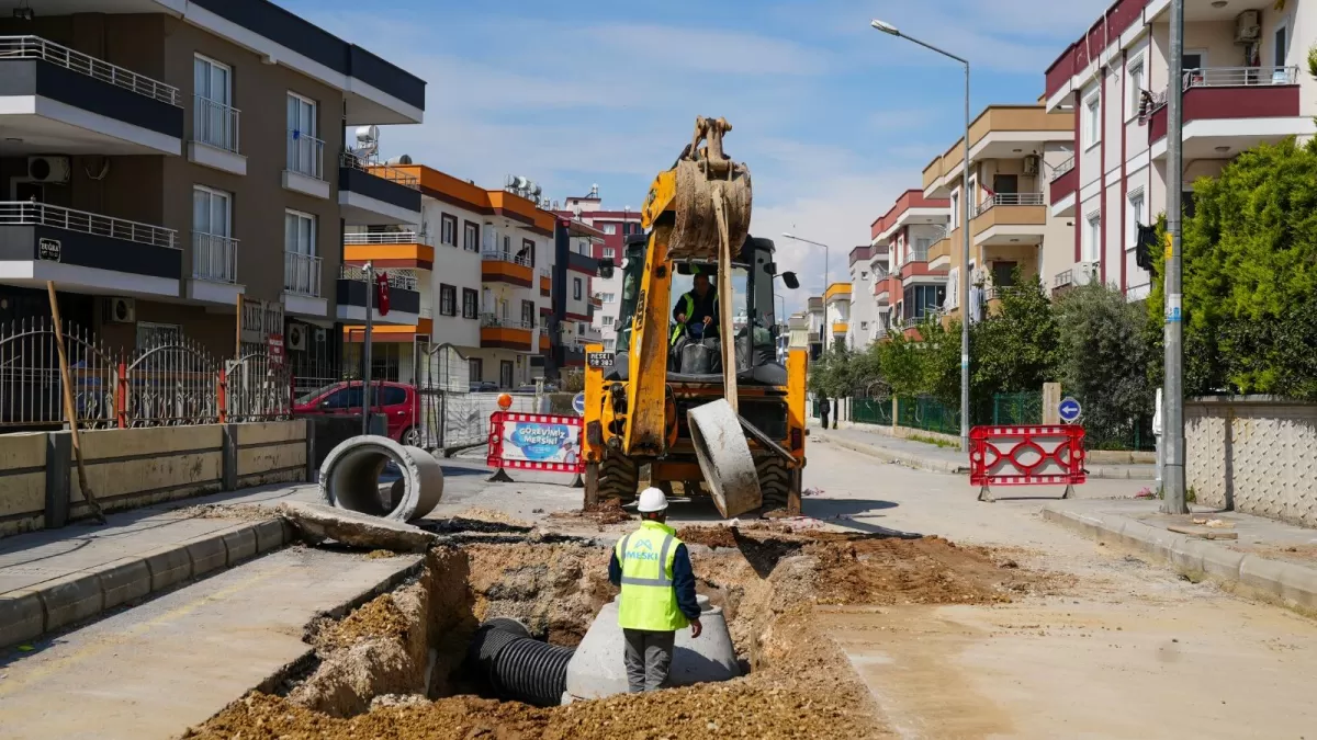 Tarsus Kavaklı Mahallesi'nde yağmur suyu sorunu çözüldü