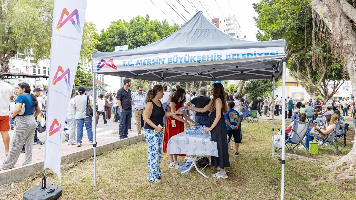 Mersin Büyükşehir'den LGS öğrencilerine sınav günü destek