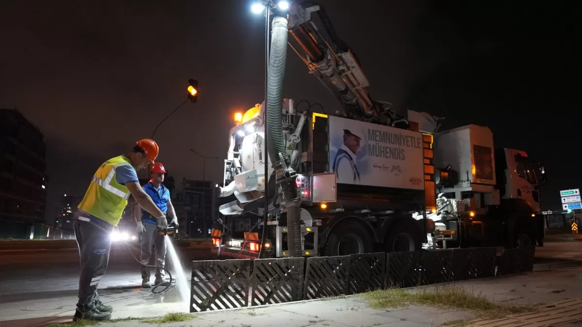 MESKİ'den Mersin'in altyapısına kapsamlı temizlik çalışması