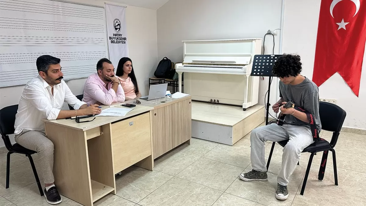 Hatay'da kültür sanat akademisi için seçmeler tamamlandı