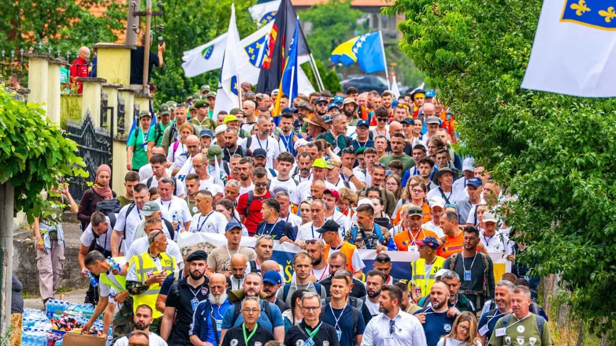 Kocaeli Büyükşehir'den Srebrenitsa yürüyüşüne destek