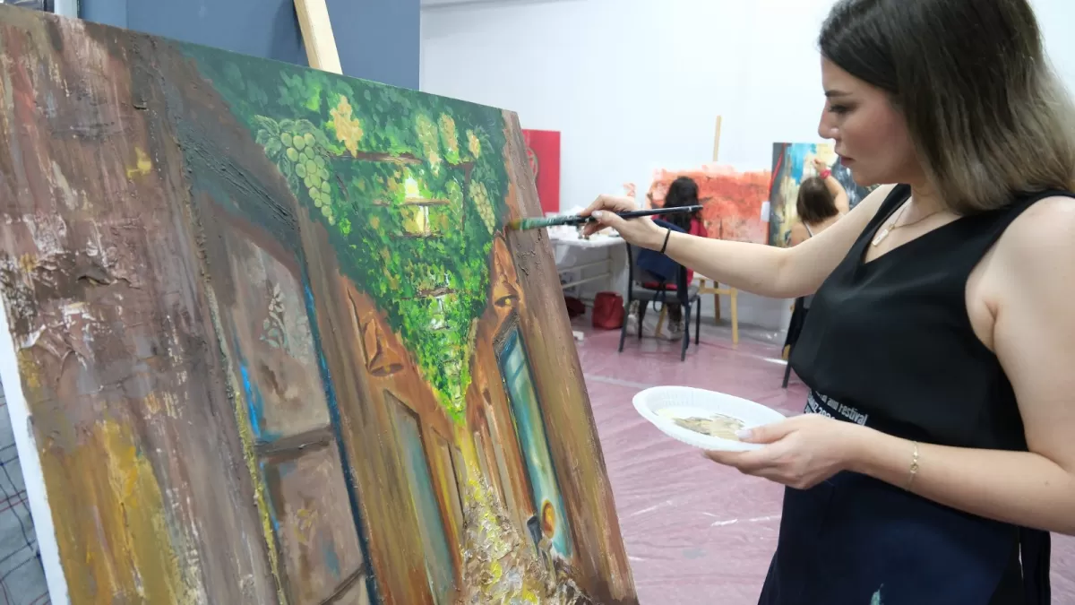 Çorum'da uluslararası sanat çalıştayı başladı