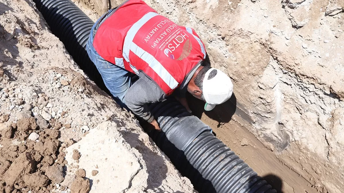 Kumlu'da yağmur suyu sorunu çözüldü