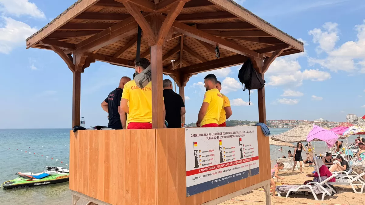 Kocaeli'de 68 kişi boğulma tehlikesinden kurtarıldı