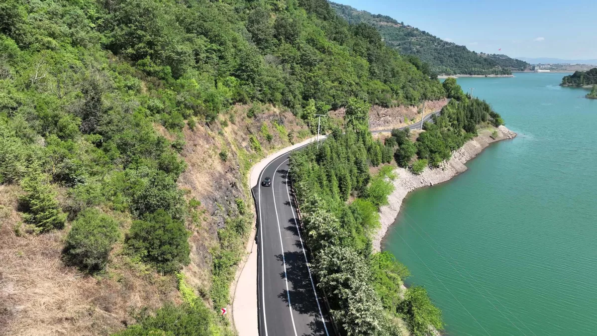 Kocaeli'de Yuvacık Barajı yolu yenilendi: Sürüş konforu arttı