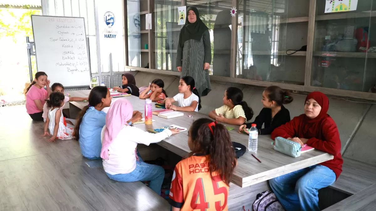 Hatay'da eğitim kursları il genelinde sürüyor