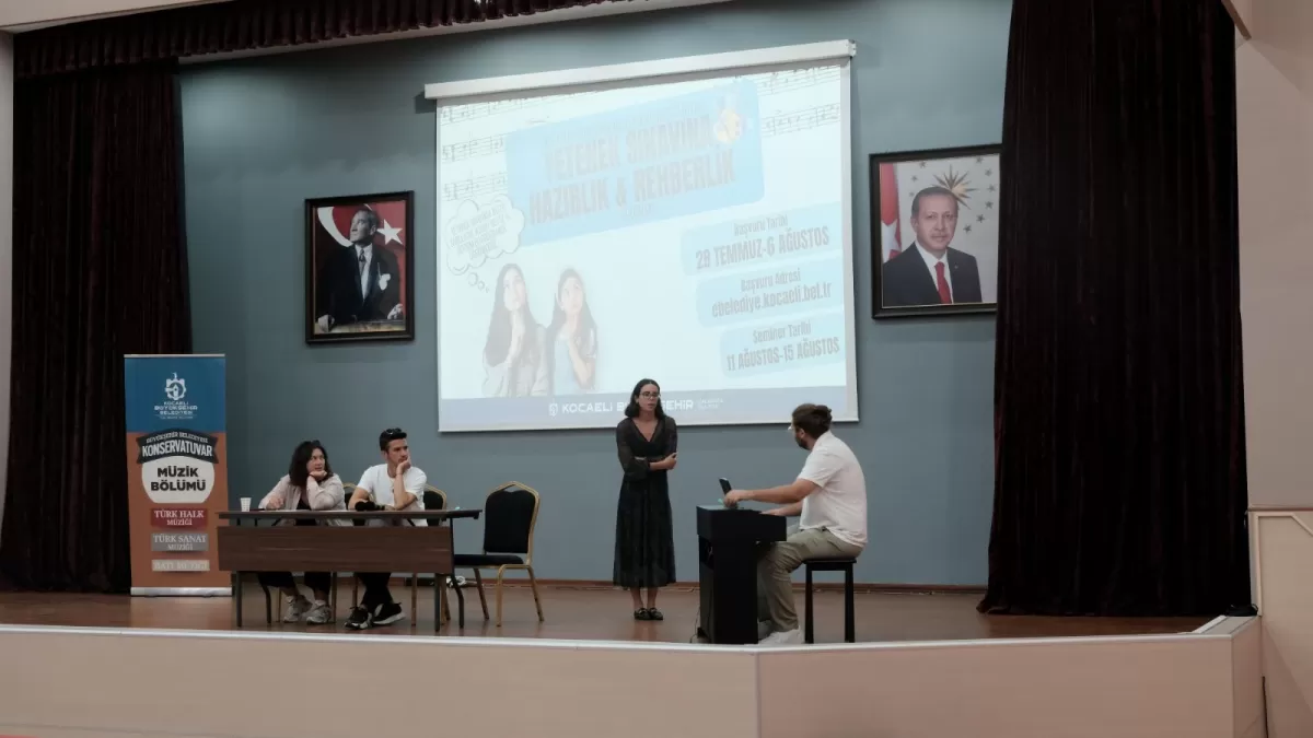 Kocaeli Konservatuvarı yetenek sınavları için hazırlık programı başlıyor