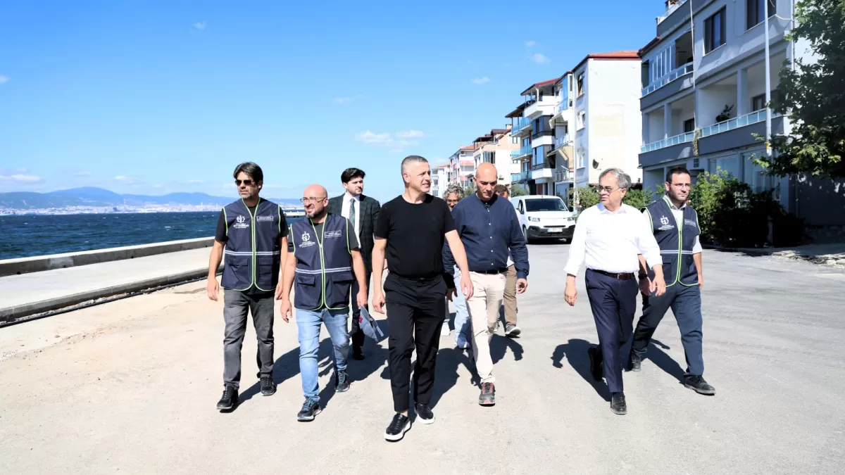 Kocaeli'de yatırımlar hız kesmiyor: Gölcük'teki projeler yerinde incelendi