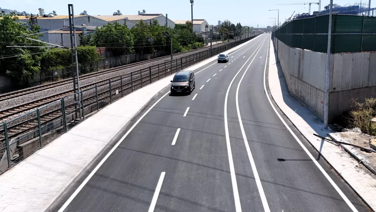 Darıca'da modern yol yatırımı tamamlandı