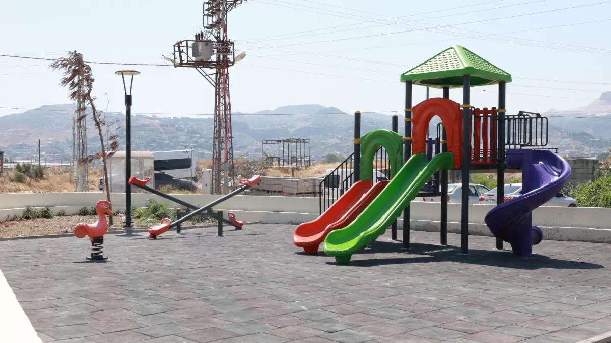 Hatay'da Ateş Parkı yenilenerek vatandaşların kullanımına açıldı