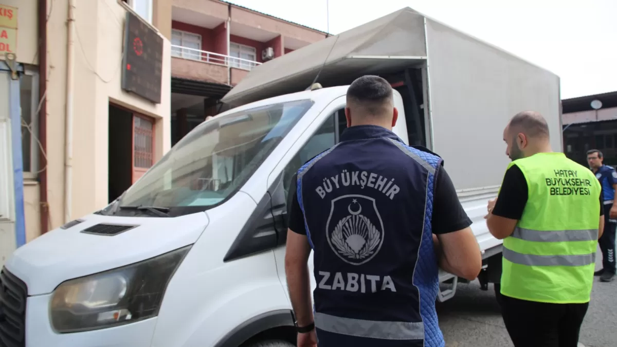 Hatay Büyükşehir Belediyesi'nden gıda güvenliği denetimi