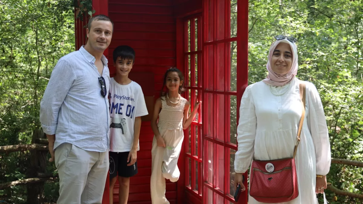 Kocaeli'de Ormanya yenilenen çocuk parkıyla ziyaretçiye hazır
