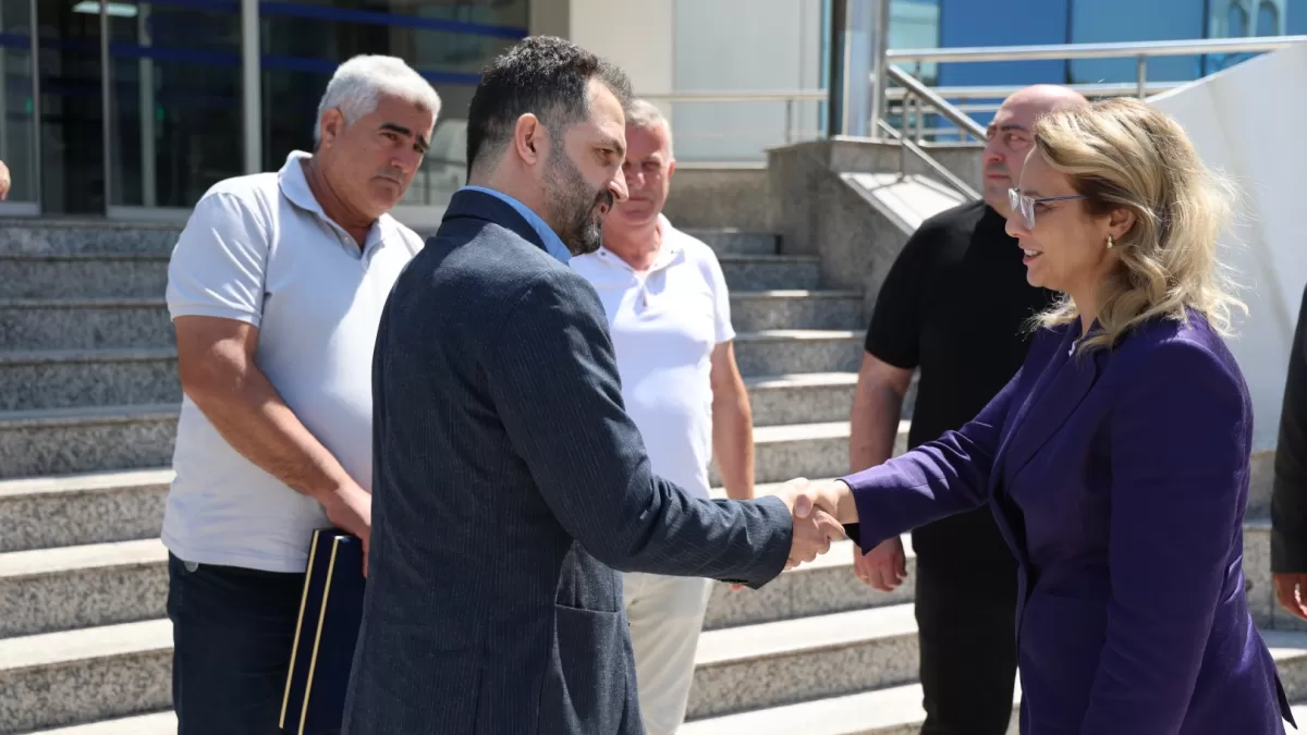 Gürcistan kutaisi heyetinden kocaeli ziyareti