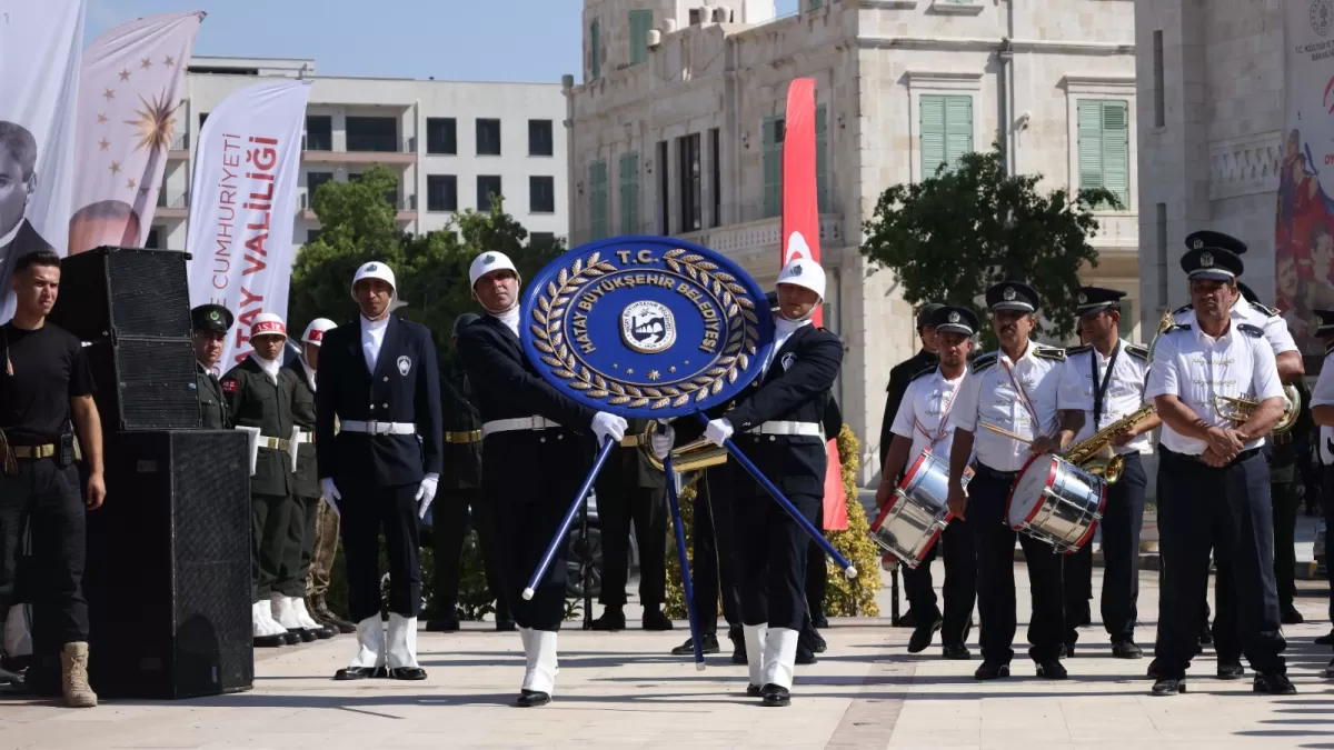 Hatay'da Zafer'in 104. Yıl Dönümü Kutlandı
