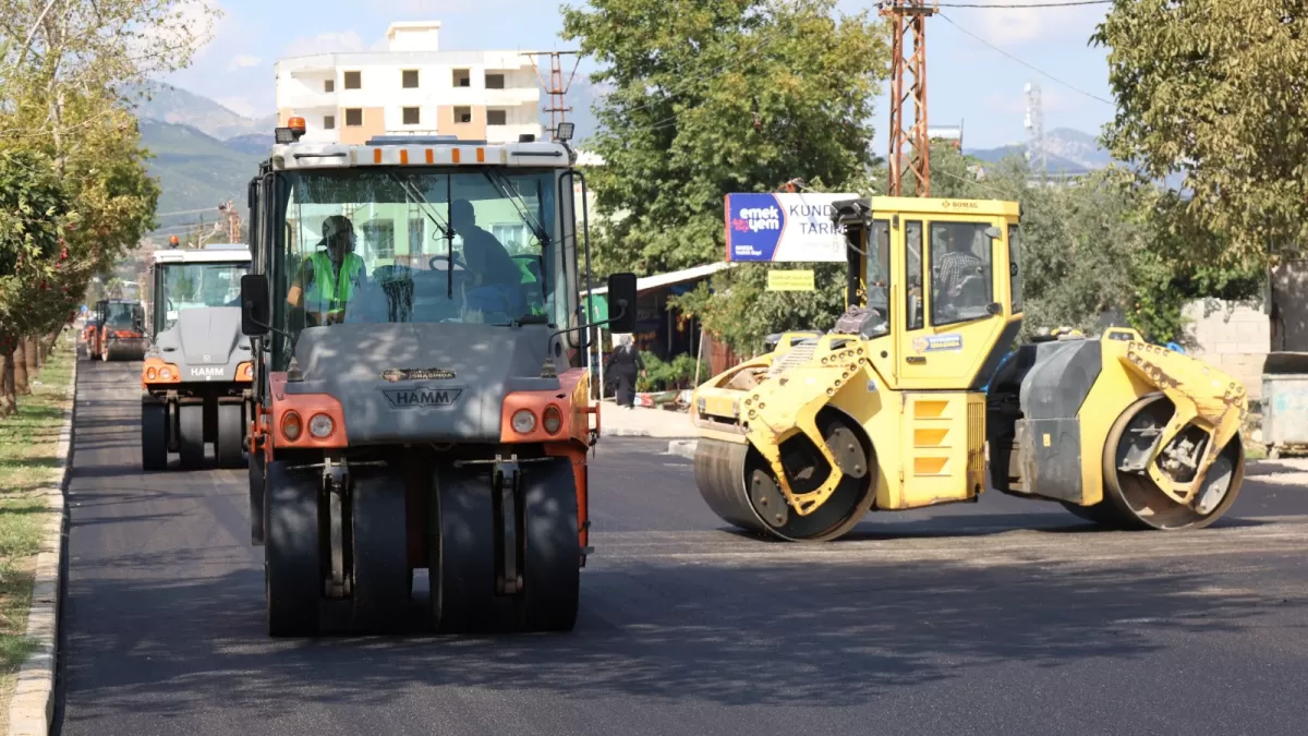 HBB, Girne Mahallesinde 6,5 bin metre asfalt çalışmasını tamamladı