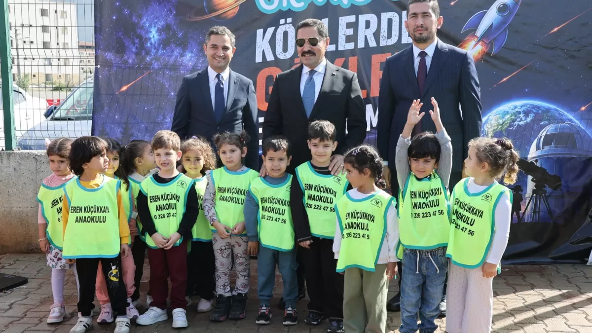 Hatay Defne'de Köklerden Göklere Bilim Şenliği başladı