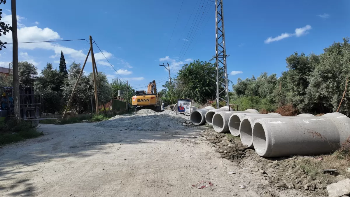 Samandağ'da kanalizasyon projesinde 75 bin 792 metre tamamlandı